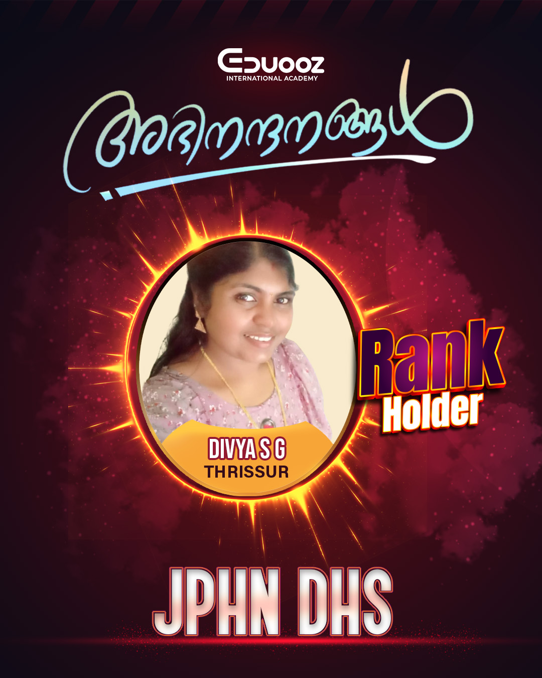 Rank holder portrait: divya  JPHN DHS.jpg